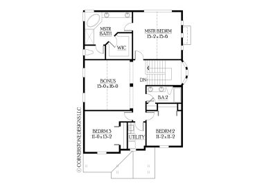 2nd Floor Plan, 035H-0015