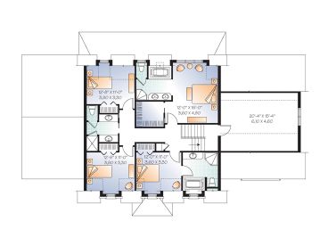 2nd Floor Plan, 027M-0063