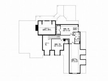 2nd Floor Plan, 020H-0037