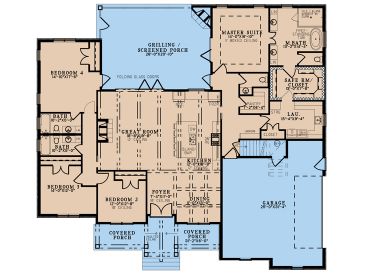 1st Floor Plan, 074H-0239