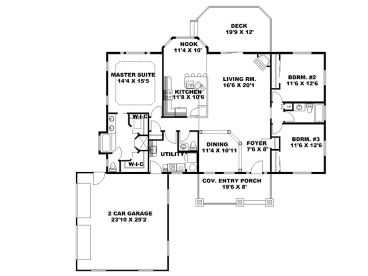 Floor Plan, 012H-0145