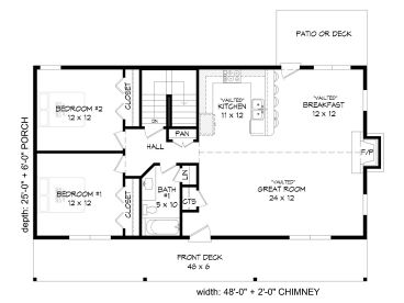 Floor Plan, 062H-0324