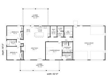 Floor Plan, 062H-0461