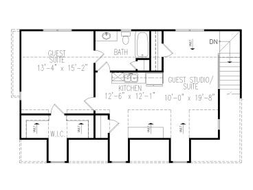 2nd Floor Plan, 084G-0022