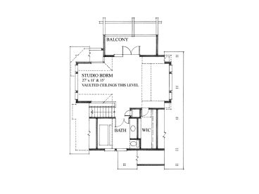 2nd Floor Plan, 010H-0005