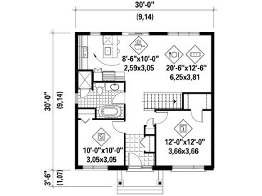 Floor Plan, 072H-0252