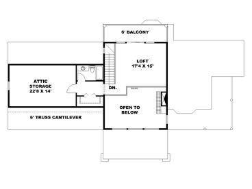 2nd Floor Plan, 012H-0255