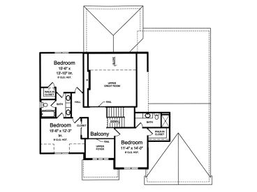 2nd Floor Plan, 046H-0144