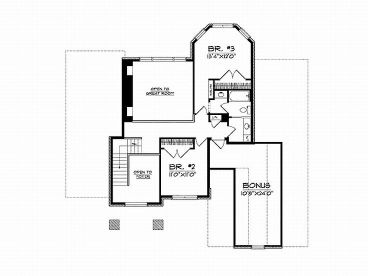 2nd Floor Plan, 020H-0092