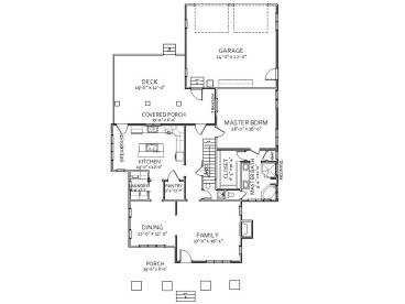1st Floor Plan, 067H-0003