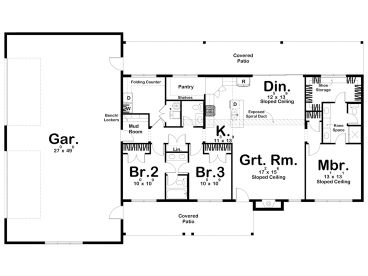 Floor Plan, 050H-0521
