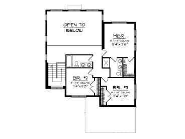 2nd Floor Plan, 020H-0376