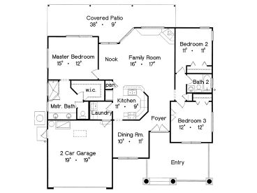 Floor Plan, 043H-0026