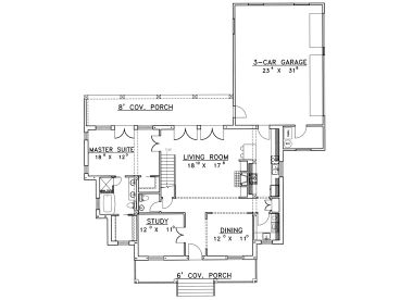 1st Floor Plan, 012H-0094