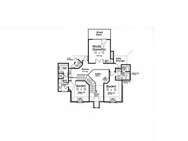 2nd Floor Plan, 002H-0095
