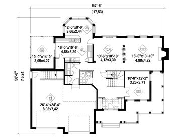 1st Floor Plan, 072H-0112