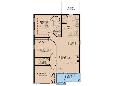 Floor Plan, 074H-0262