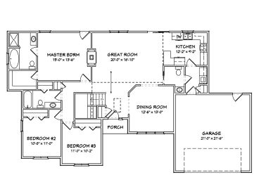Floor Plan, 048H-0062