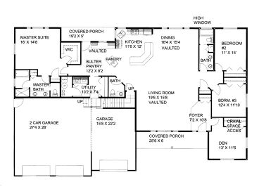 Floor Plan, 012H-0258