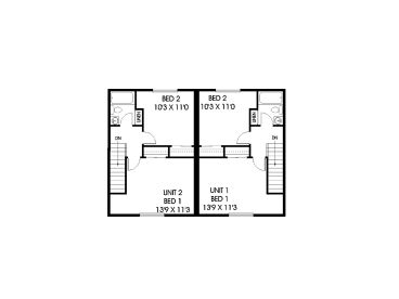 2nd Floor Plan, 013M-0011