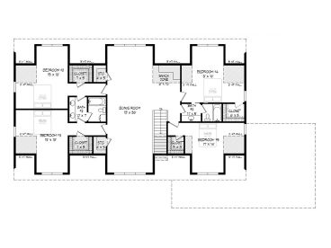 2nd Floor Plan, 062G-0311
