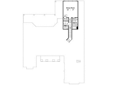 2nd Floor Plan, 043H-0167