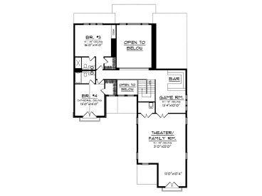 2nd Floor Plan, 020H-0269