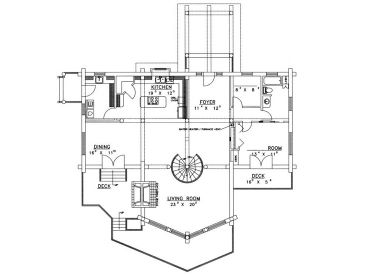 1st Floor Plan, 012L-0002