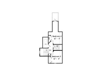 2nd Floor Plan, 043H-0023