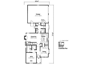 1st Floor Plan, 047H-0031