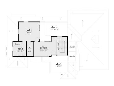 2nd Floor Plan, 052H-0103