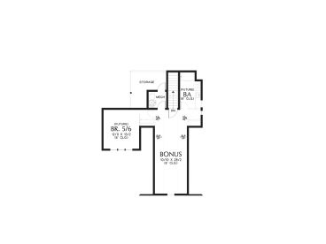 2nd Floor Plan, 034H-0481