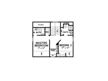 2nd Floor Plan, 036H-0040