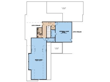 2nd Floor Plan, 074H-0211