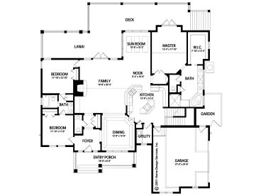 1st Floor Plan, 043H-0241