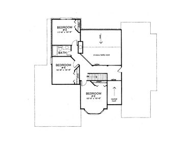 2nd Floor Plan, 019H-0140