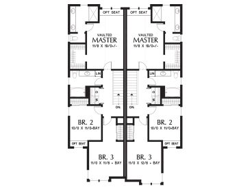 2nd Floor Plan, 034M-0029