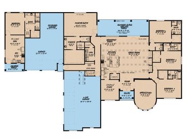 1st Floor Plan, 074H-0065