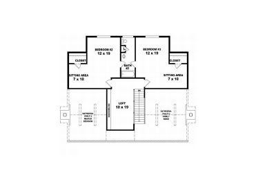 2nd Floor Plan, 006H-0069