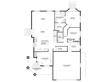 Floor Plan, 065H-0101