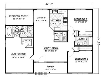 Floor Plan, 078H-0026