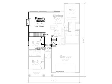 Opt. Floor Plan, 031H-0325