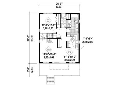 1st Floor Plan, 072H-0019