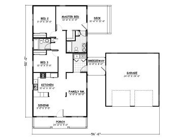 Floor Plan, 078H-0068
