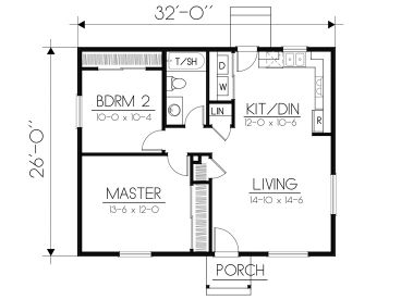 Floor Plan, 026H-0121