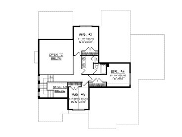 2nd Floor Plan, 020H-0265