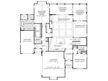 1st Floor Plan, 086H-0065