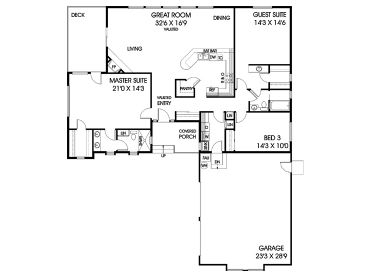 Floor Plan, 013H-0050