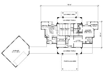 1st Floor Plan, 008H-0019