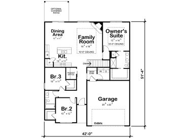 Floor Plan, 031H-0438